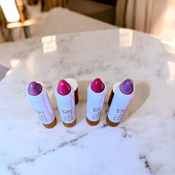 DOLL 10 Lip Crayon Bundle X4 Full Size Self Love Be Fearless Enjoy Life No bound - Picture 6 of 6